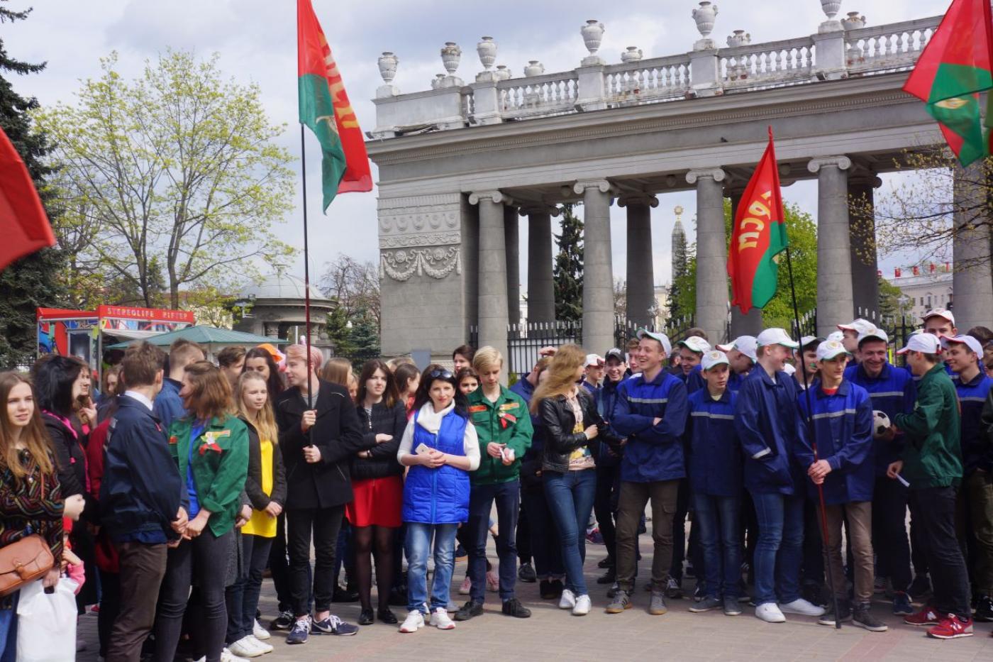 Ура! I МЕСТО в танцевальном флешмобе, поздравляем студоотряд филиала БНТУ «МГАСК»!
